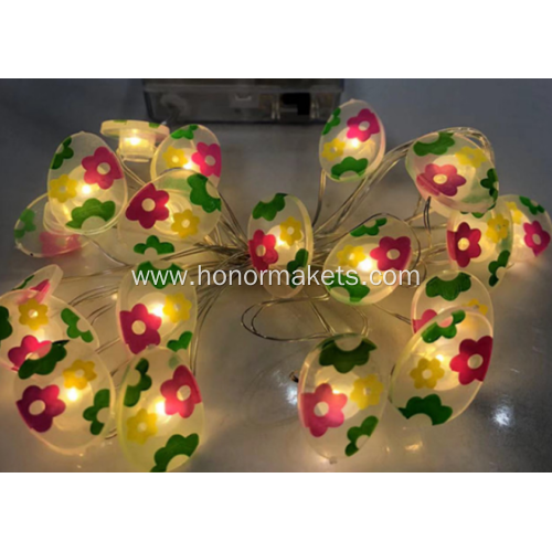 Easter Egg copper wire lights